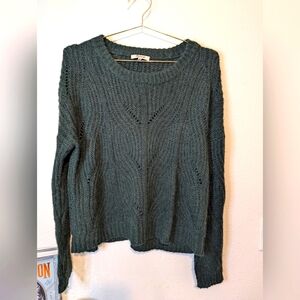 Madewell knit Sweater green medium